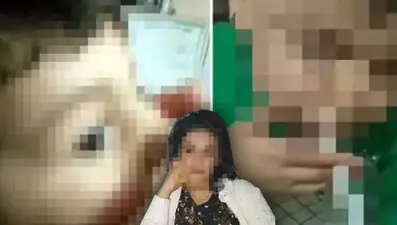 Vicdansız anneden skandal video: Oğluna sigara içirip ölmesi için ilaç verdi