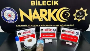 Bilecik’te uyuşturucu operasyonda 1 tutuklama