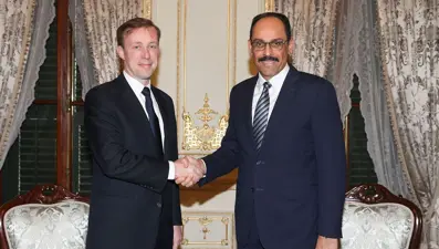 Cumhurbaşkanlığı Sözcüsü Kalın, ABD Ulusal Güvenlik Danışmanı Sullivan ile görüştü