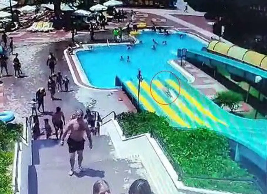 5 yıldızlı otelin su kaydırağında feci ölüm 