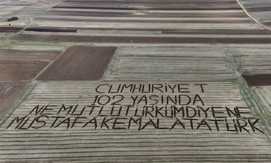 Cumhuriyet coşkusu: Kırklarelili çiftçi bayramı böyle kutladı 4 Cumhuriyet coşkusu: Kırklarelili çiftçi bayramı böyle kutladı 4