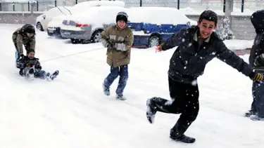 6 ilde okullara kar tatil