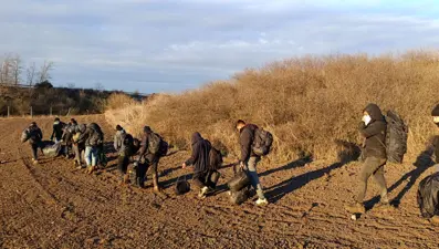 Bitlis'te 21 düzensiz göçmen yakalandı