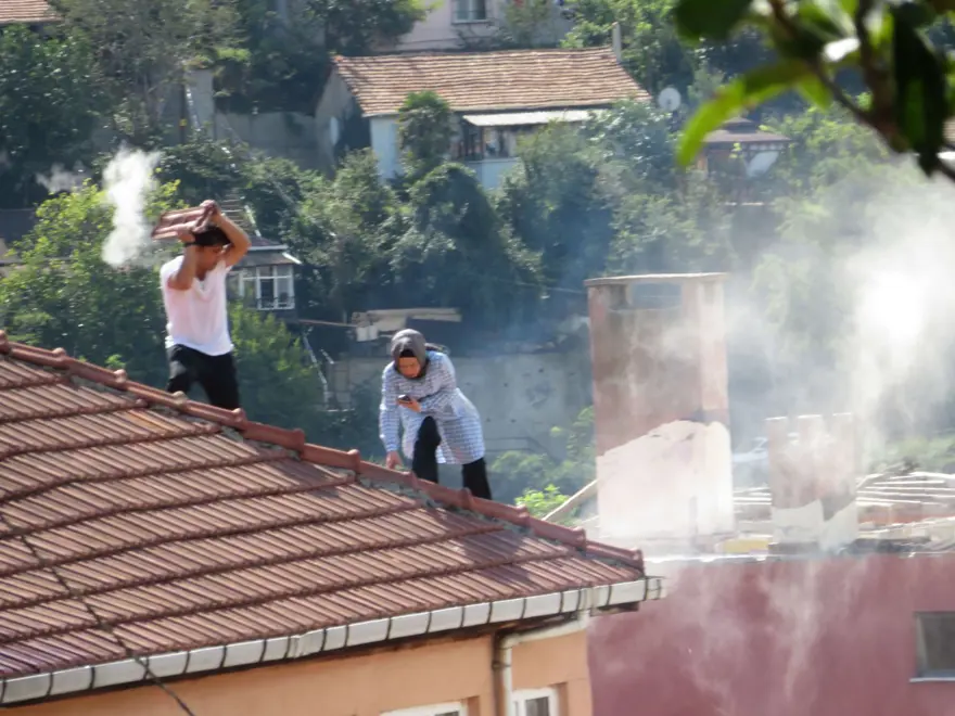 BİBER GAZI İLE MÜDAHALE 2