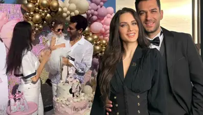 Murat Yıldırım ile Iman Elbani'nin kızları Miray 2 yaşında