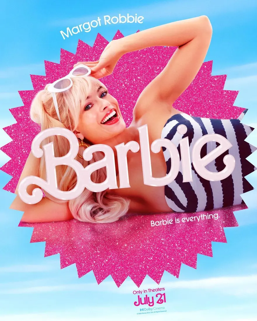 Margot Robbie'li Barbie filminin karakter afişleri yayınlandı Margot Robbie'li Barbie filminin karakter afişleri yayınlandı