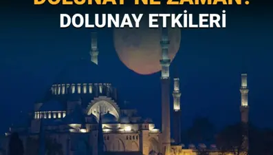 Dolunayın etkileri: Dolunay ne zaman, saat kaçta gerçekleşecek?