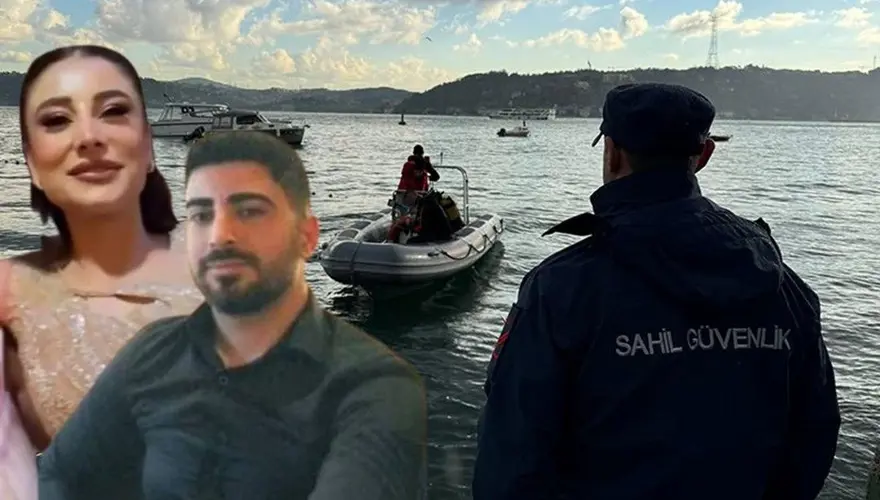 İstanbul Boğazı'nda Ayşe ve Velat için arama çalışmaları 