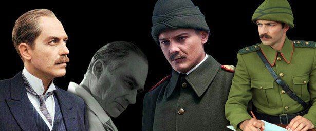 Mustafa Kemal Atatürk rolünü canlandıran oyuncular