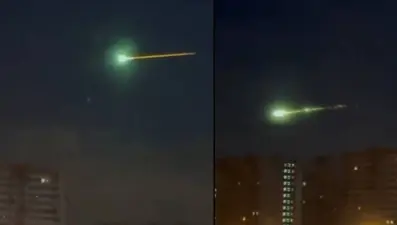 Moskova'da gizemli "ateş topu" paniği