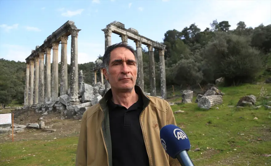 Zeus Tapınağı yapılan çalışmalarla eski ihtişamına kavuşturulacak 16