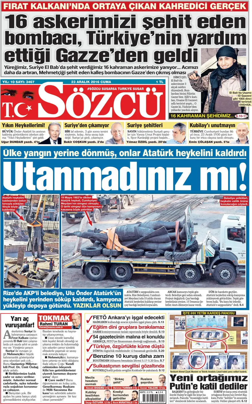 Gazete manşetleri-23.12.2016 5