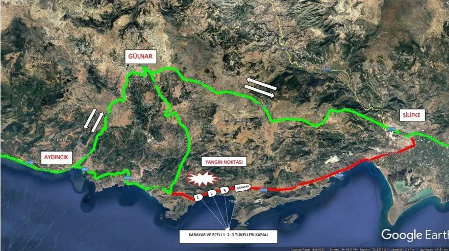 KAPATILAN YOL VE TÜNELLER 5 KAPATILAN YOL VE TÜNELLER 5