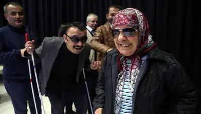 Görme engellilerden ikinci tiyatro oyunu