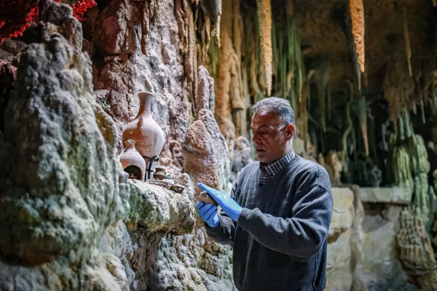 Lübnan'daki Jeita Grotto Mağarası'nın benzeri İdlib'de inşa ediliyor 1 Lübnan'daki Jeita Grotto Mağarası'nın benzeri İdlib'de inşa ediliyor 1