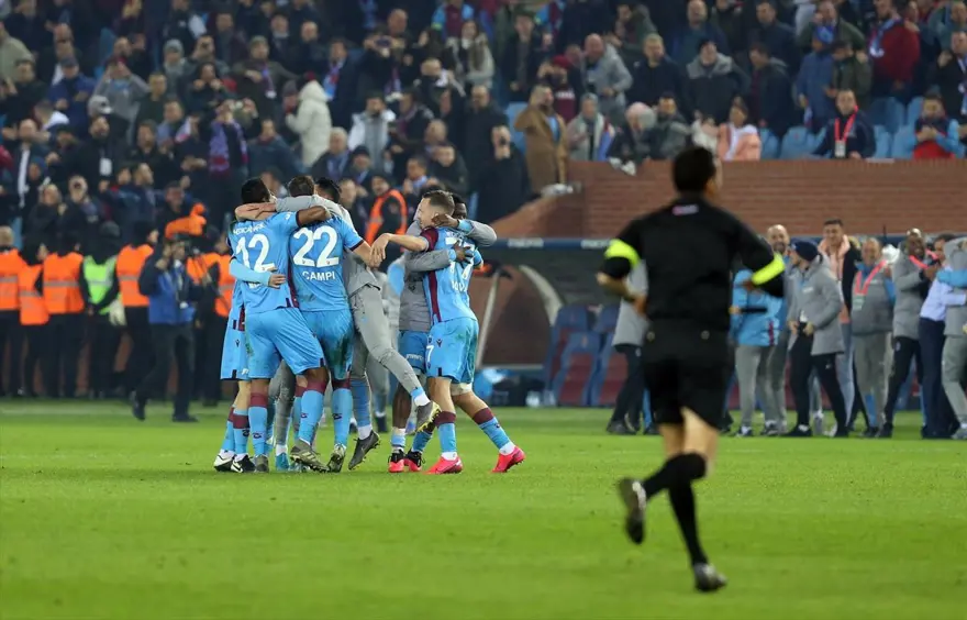 Dev maçta gülen taraf Trabzonspor 8