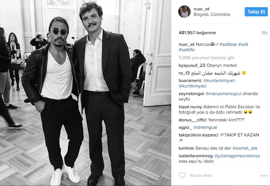 Nusret, Narcos'ta mı rol alacak? 2
