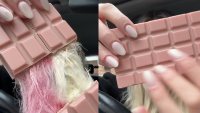 Dubai çikolatasından sonra yeni trend | Melek saçlı çikolata