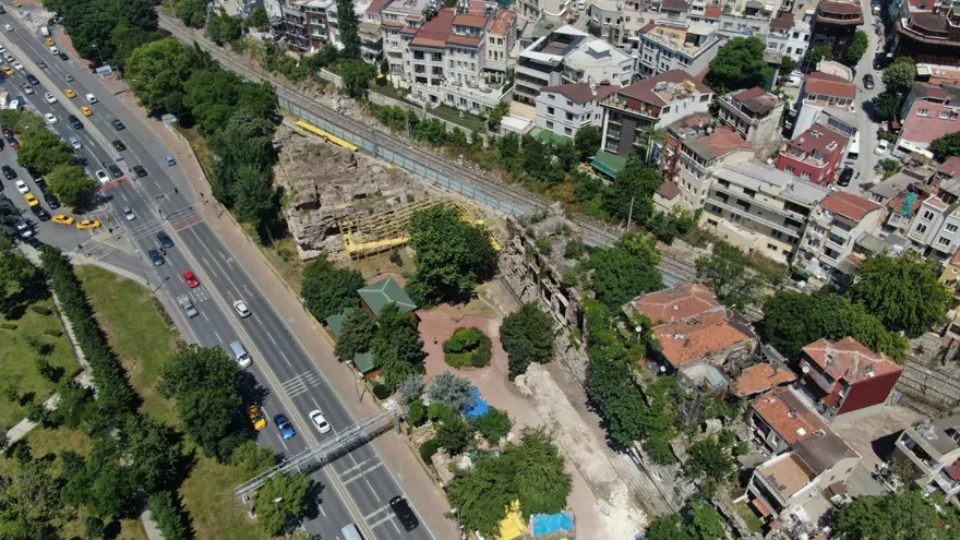 1610 yıllık Bukoleon Sarayı'nda restorasyon çalışmaları başlatıldı 9