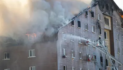 Kartalkaya'da en acı yıldönümü. Acılı aileler yakınlarını andı