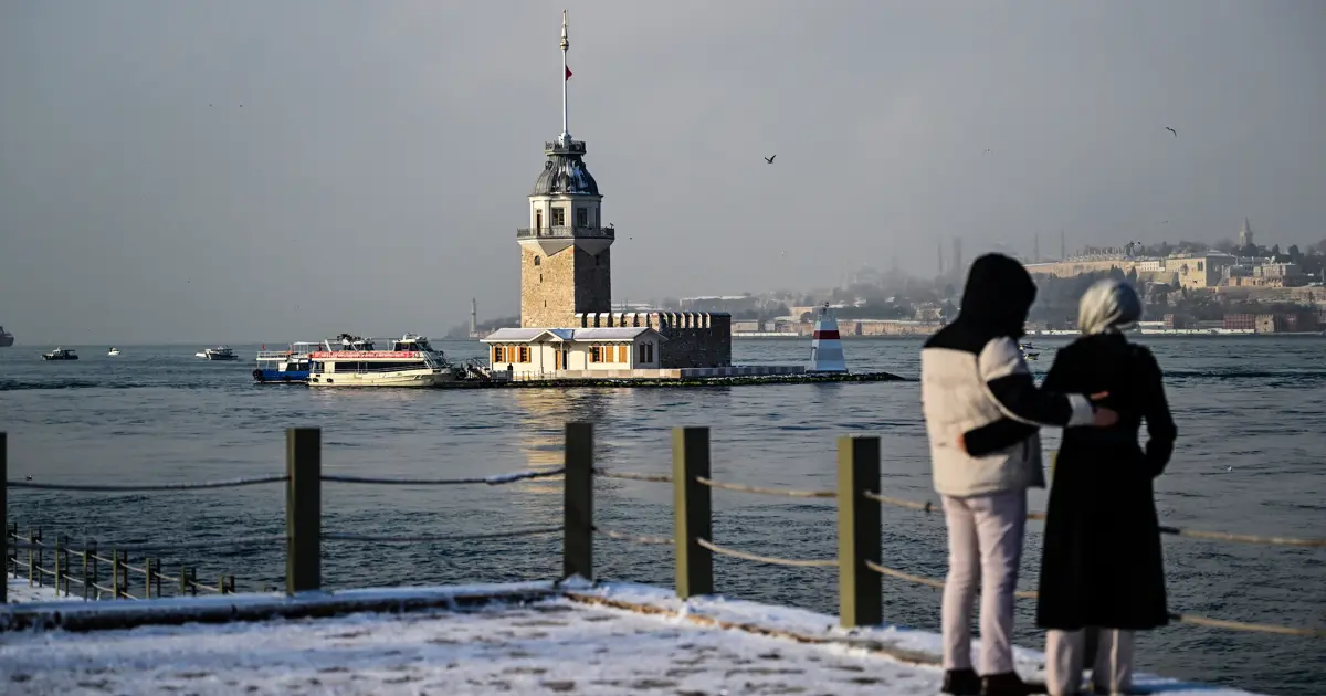 AKOM bugün için saat verdi. Kar yeniden başlayacak