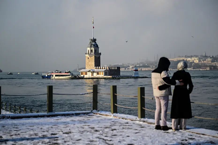 AKOM bugün için saat verdi. Kar yeniden başlayacak