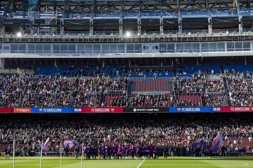 Barcelona 2 yıl sonra Camp Nou'da 1
