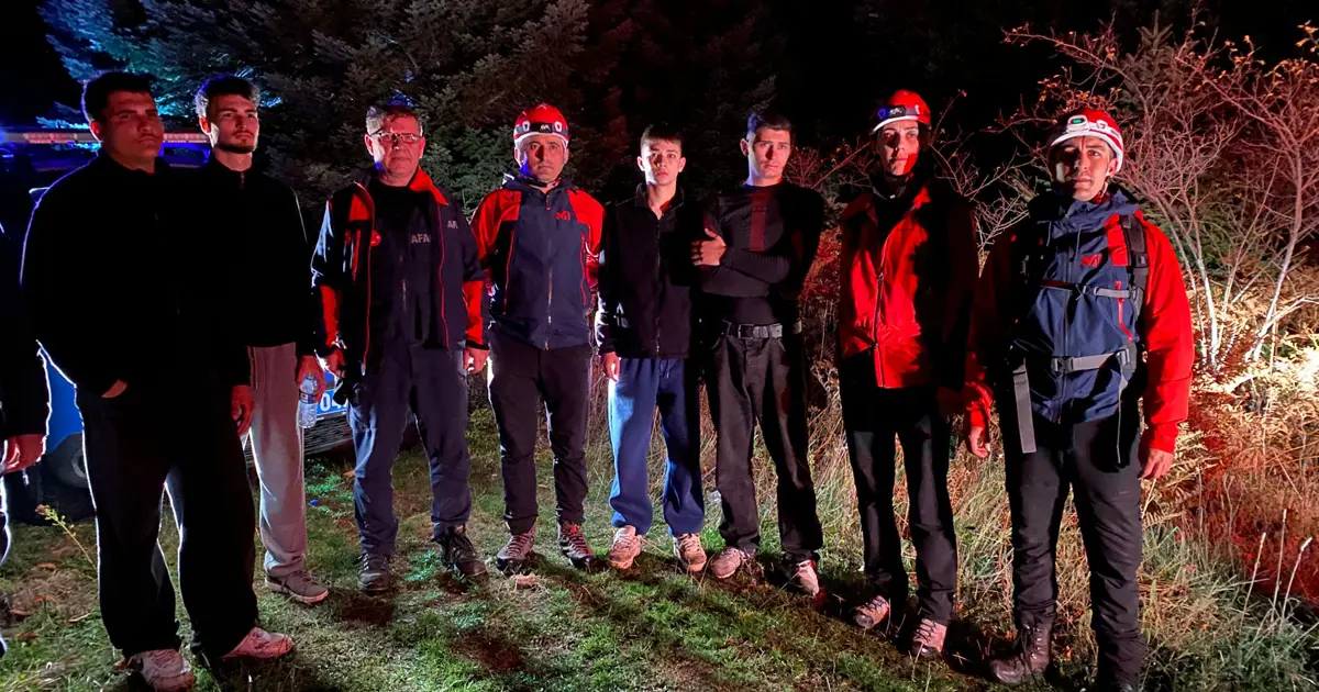 Uludağ'da kaybolan gençler kurtarıldı