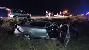 Tekirdağ'da otomobil şarampole devrildi: 1 ölü
