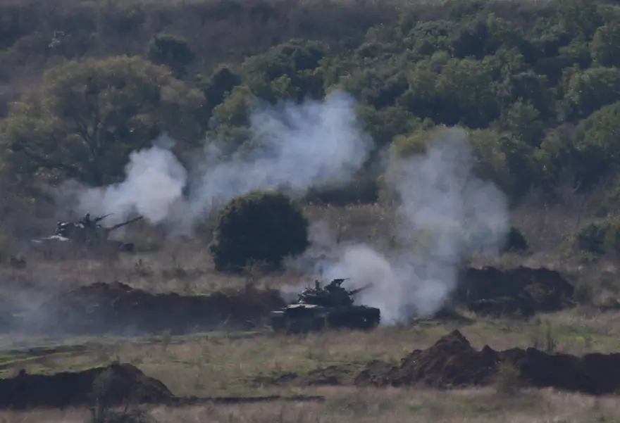 Çanakkale'de seferberlik tatbikatı: Hedefler ateş altına alındı 2