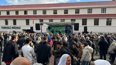 Tunceli'de doğa mitingi