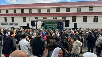 Tunceli'de doğa mitingi