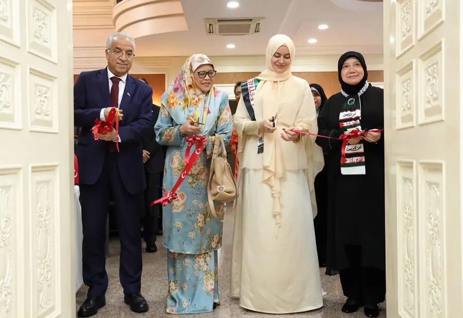 “Direniş I: Filistin Kolektif Hafızası” sergisi Brunei Yunus Emre Türk Kültür Merkezi’nde