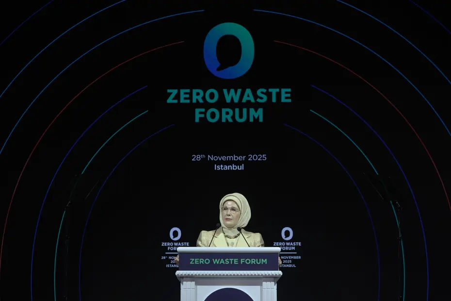 Emine Erdoğan'dan sıfır atık mesajı 