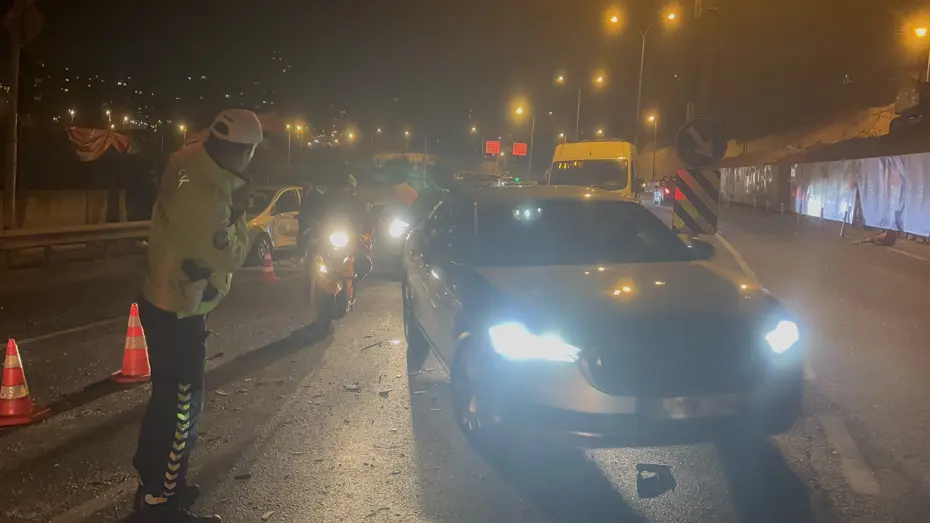 Maltepe'de zincirleme kaza