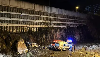 Rize'de kamyonet kazası, sürücü hayatını kaybetti 