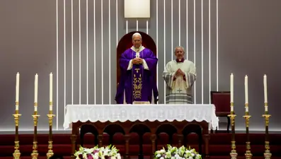 Papa 14. Leo, Volkswagen Arena'da 4 bin kişilik ayini yönetti