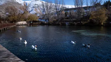 Sivas&#x27;ın mücevheri Gökpınar Gölü