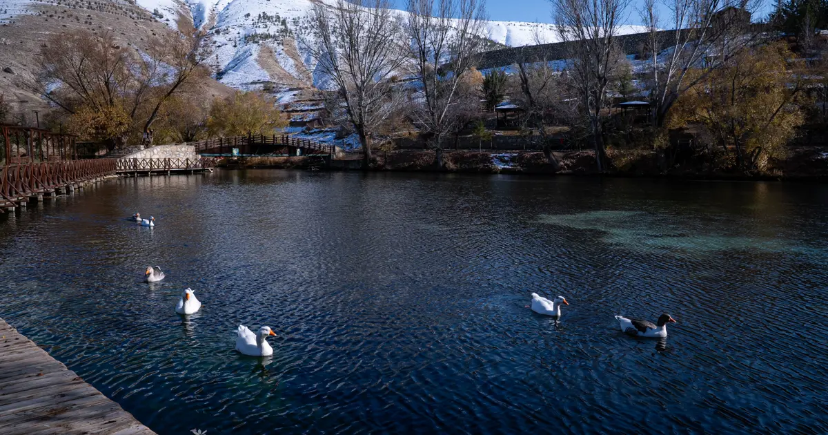 Sivas'ın mücevheri Gökpınar Gölü