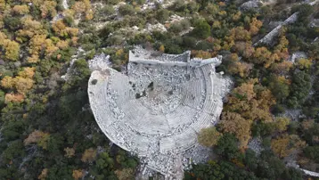 Yukarıdan kartal yuvasını andırıyor, Türkiye&#x27;nin en iyi korunan bölgelerinden biri