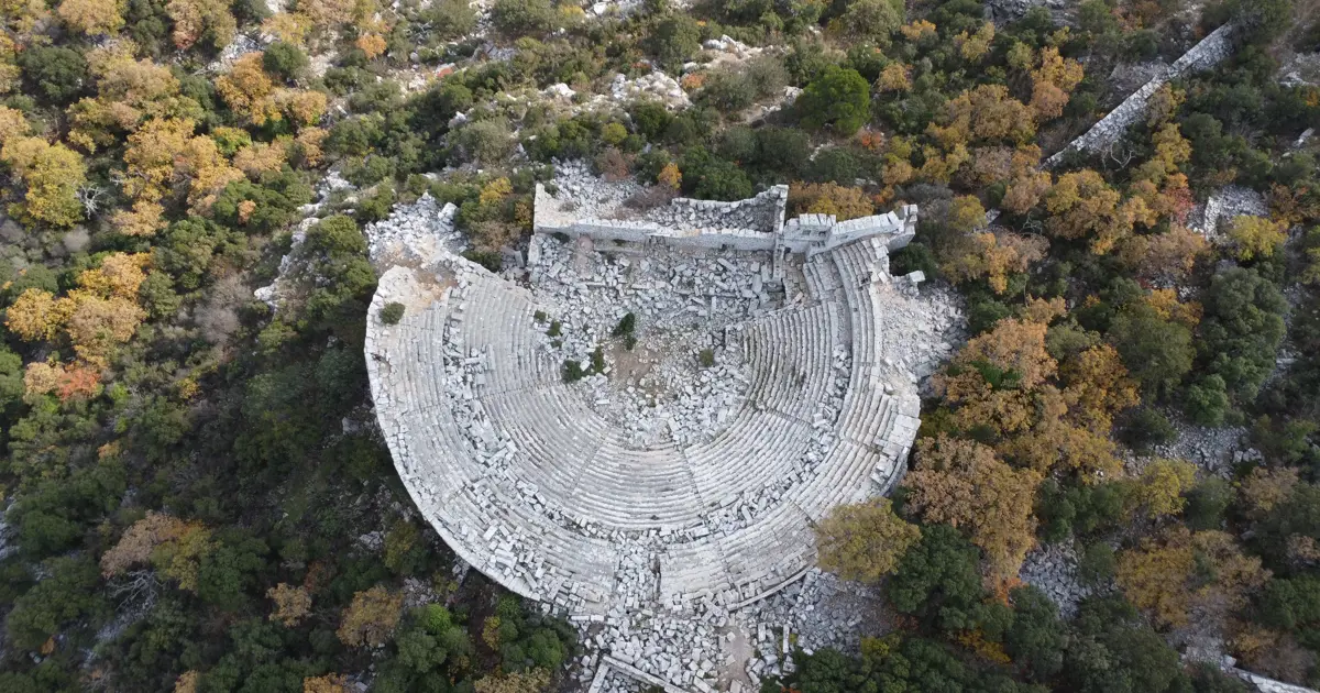Yukarıdan kartal yuvasını andırıyor, Türkiye'nin en iyi korunan bölgelerinden biri