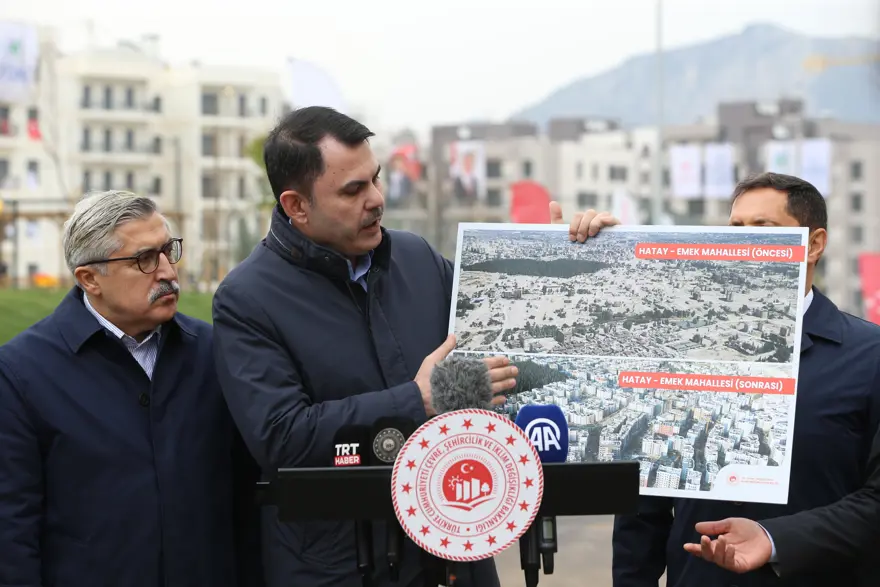 Hatay’da deprem konutları tamamlandı, 153 bin konut yıl sonunda teslim edilecek  1