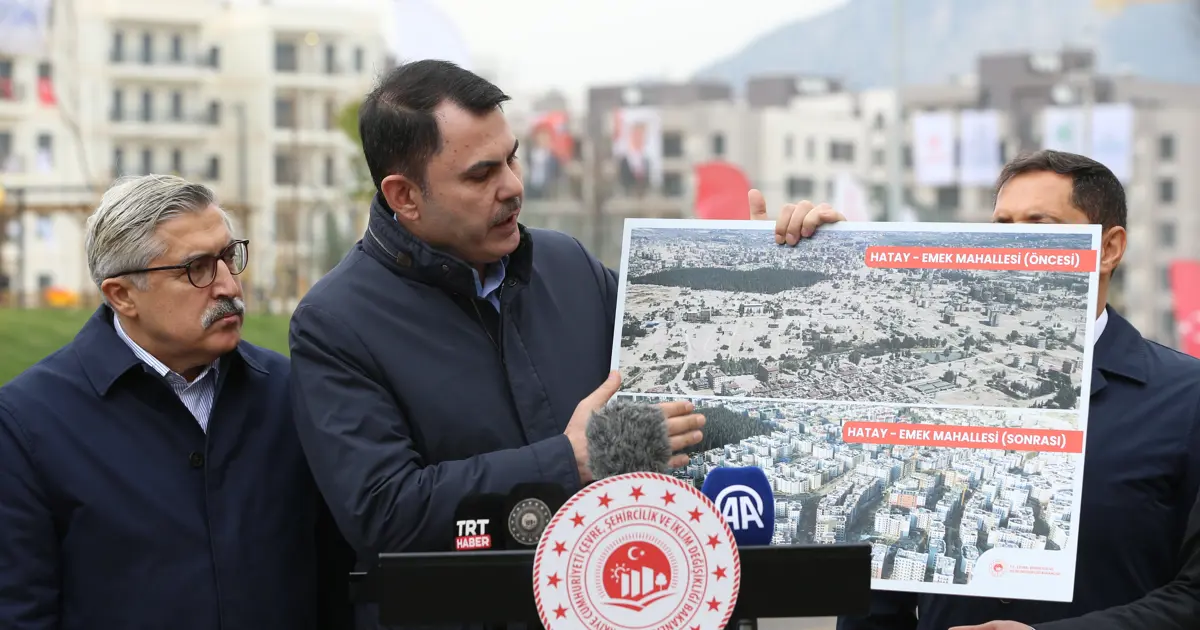 Hatay’da deprem konutları tamamlandı, 153 bin konut yıl sonunda teslim edilecek