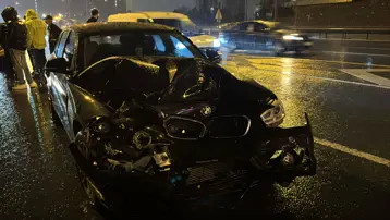 İstanbul'da 7 aracın karıştığı zincirleme kaza