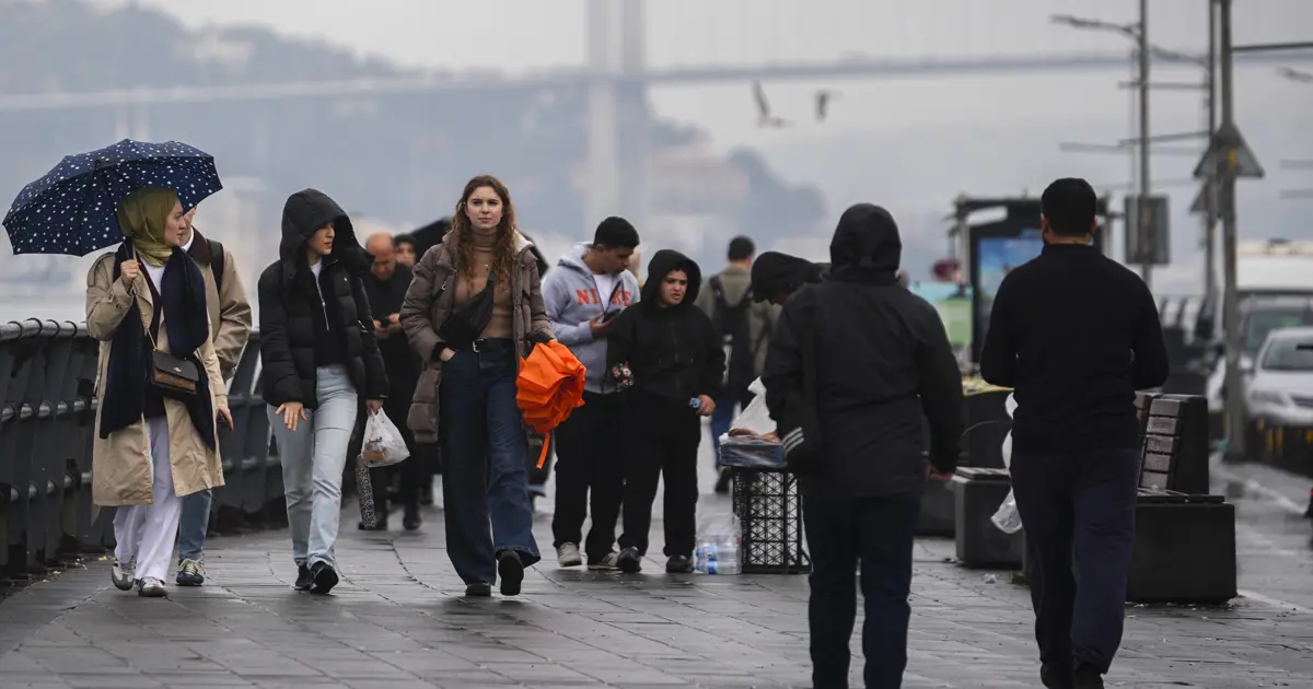 Kış geri geliyor. Hava 9 derece birden soğuyacak