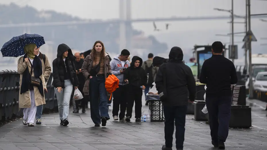 Kış geri geliyor. Hava 9 derece birden soğuyacak