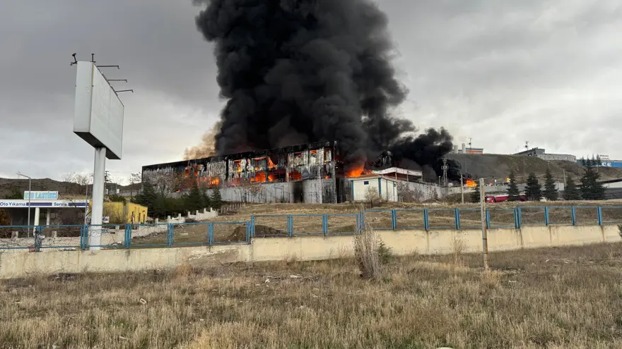 Kırıkkale'de kimya fabrikasında yangın 1 Kırıkkale'de kimya fabrikasında yangın 1