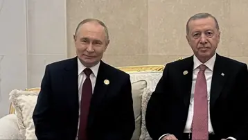 Cumhurbaşkanı Erdoğan, Putin ile görüştü