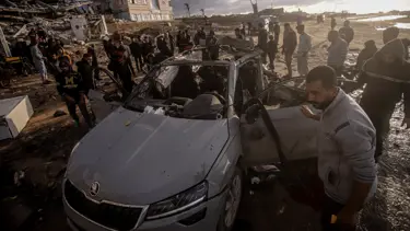 İsrail Gazze'de bir aracı vurdu. Raid Saad hedef alındı iddiası 