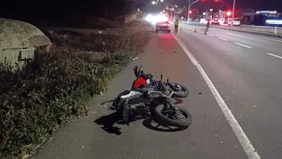 Bodrum'da motosiklet kazası. Bir ölü, bir yaralı